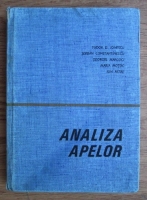 Tudor D. Ionescu - Analiza apelor