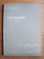 H. Savu - Memorii (volumul 8). Masivul eruptiv de la Barzava