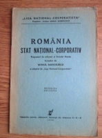 Mihail Manolescu - Romania, stat national-corporativ (1934)