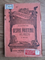 Cicerone - Despre prietenie (editie veche)