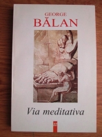 George Balan - Via meditativa. Intalnirea cu noi insine