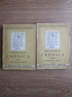 Anticariat: Ion Neculce - Cronica (2 volume, 1942)