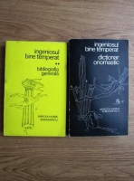 Mircea Horia Simionescu - Ingeniosul bine temperat. Dictionar onomastic. Bibliografia generala (2 volume)