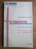 Europe, Nr. 374, Juin 1960: Liberte, Egalite, Fraternite (La Marseillaise)