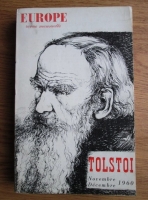 Europe, Nr. 379-380, Novembre-Decembre 1960: Tolstoi 