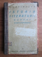 Eugen Lovinescu - Istoria literaturii romane contemporane (volumul 4, 1928)
