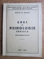 Mihai D. Ralea - Curs de psihologie sociala (1945)