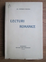 Anticariat: Alexandru Popescu-Telega - Lecturi romanice (1939)