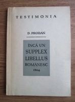 D. Prodan - Inca un supplex libbellus romanesc 1804