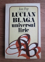 Anticariat: Ion Pop - Lucian Blaga. Universul liric