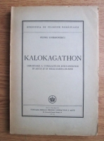 Anticariat: Petru Comarnescu - Kalokagathon (1946)