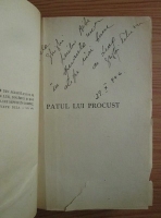 Camil Petrescu - Patul lui Procust (cu autograful sotiei autorului, Ghighi Petrescu)