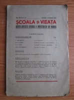 Scoala si vieata. Revista Asociatiei Generale a Invatatorilor din Romania (nr. 5-6, 1942)