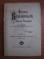 A. D. Xenopol - Istoria romanilor din Dacia Traiana. Volumul 14: Domnia lui Cuza Voda 1859-1866, partea a 2-a (1930)