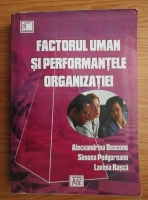 Alecxandrina Deaconu - Factorul uman si performantele organizatiei