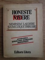 Honeste Ridere - Antologia epigramei judiciare romanesti