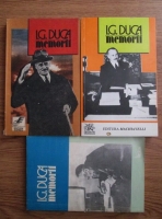 Ion Gheorghe Duca - Memorii (3 volume)