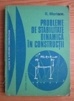 Radu Marinov - Probleme de stabilitate dinamica in constructii