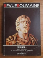 Revue Roumaine (nr. 7-8, 1980). 2050 ans depuis la fondation de l'Etat dace centralise et independant sous Burebista