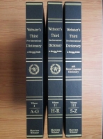 Webster's Third new international dictionary unabridged and seven language dictionary (3 volume)