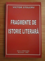 Victor Stoleru - Fragmente de istorie literara