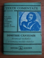 Anticariat: Dimitrie Cantemir - Hronicul vechimei a romano-moldo-vlahilor (texte comentate)