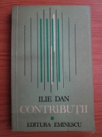 Ilie Dan - Contributii