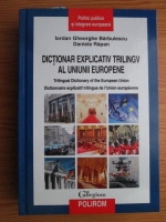 Iordan Gheorghe Barbulescu - Dictionar explicativ trilingv al Uniunii Europene