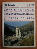 John Hancock - Hermeneutica radicala si opera de arta