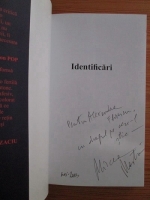 Mircea Martin - Identificari (cu autograful si dedicatia autorului)