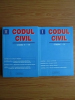 Codul civil. Cartile I-IV, V-VII (2 volume)