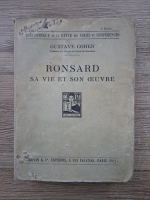 Gustave Cohen - Ronsard sa vie et son oeuvre (1924)