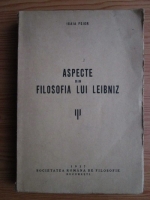 Isaia Feier - Aspecte din filosofia lui Leibniz (1937)