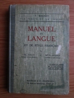 F. Brunot - Manuel de langue et de style francais (1925)