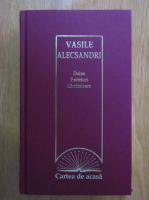 Vasile Alecsandri - Doine. Pasteluri. Lacramioare