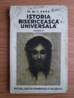 C. Dron - Istoria bisericeasca universala, clasa a 3-a 