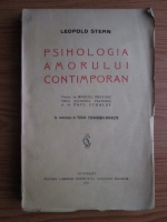 Leopold Stern - Psihologia amorului contemporan (1927)