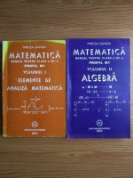 Mircea Ganga - Matematica. Manual pentru clasa a XII-a, Profil M1 (2 volume)