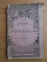Ion Simionescu - Ferul (1923)