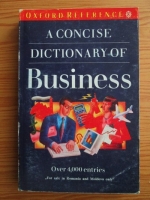 A concise dictionary of business