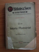 Dimitre Onciul - Din istoria Romaniei