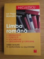 Anticariat: Ion Popa, Marinela Popa - Limba romana. Gramatica, fonetica, vocabular, ortografie si ortoepie