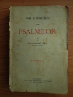 Gherasim Timus - Note si meditatiuni asupra Psalmilor (volumul 3, 1896)