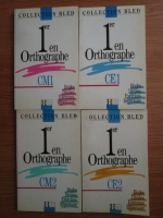 Edouard Bled, Odette Bled, Daniel Berlion - 1er en orthographe (4 volume)