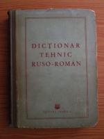 Anticariat: Dictionar tehnic ruso-roman