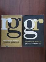 Alexandru Roman - Dictionar German-Roman (2 volume)