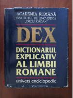 DEX - Dictionarul explicativ al limbii romane - editia 1996