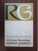 Anticariat: Heinrich Mantsch - Dictionar frazeologic Roman-German