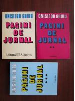 Anticariat: Onisifor Ghibu - Pagini de jurnal (3 volume)