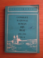Anticariat: Consiliul national roman din Blaj (volumul 2)